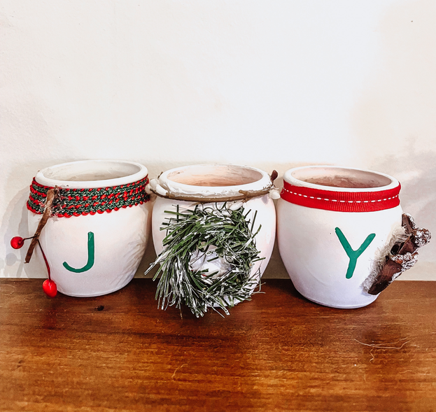 “JOY” candles